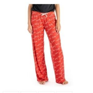 NWT Hello Mello Women’s Teens Lounge Pants Red Merry Christmas - Size XL-XXL